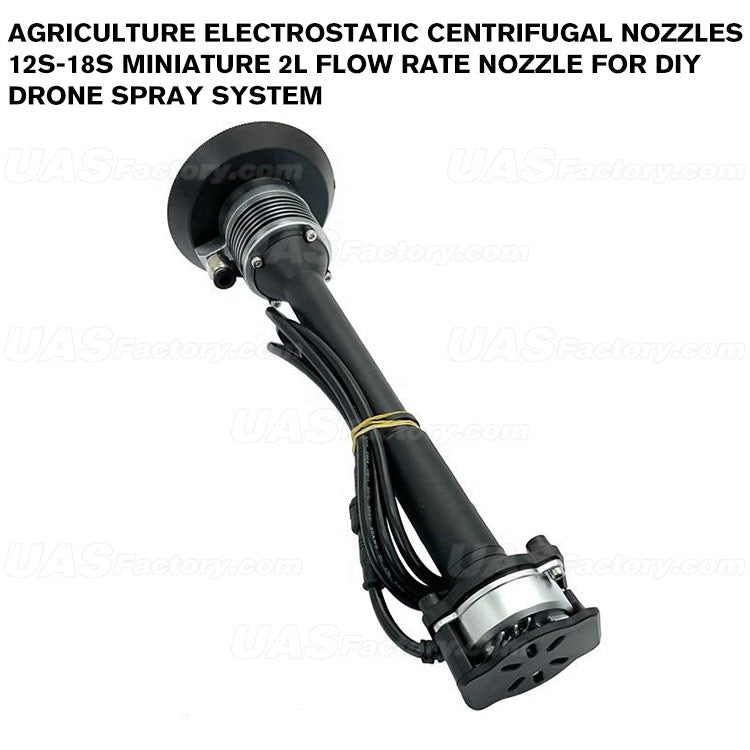 Agriculture Electrostatic Centrifugal Nozzles 12S-18S Miniature 2L Flow Rate Nozzle For DIY Drone Spray System