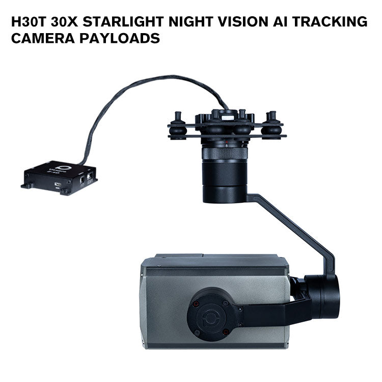 H30T 30x Starlight Night Vision AI Tracking Camera Payloads