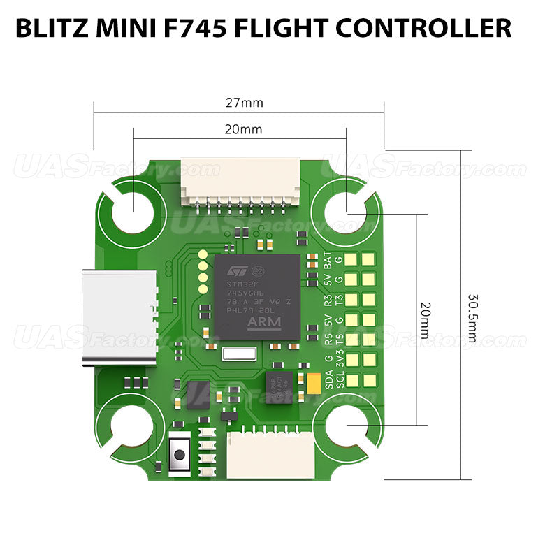 BLITZ Mini F745 Flight Controller