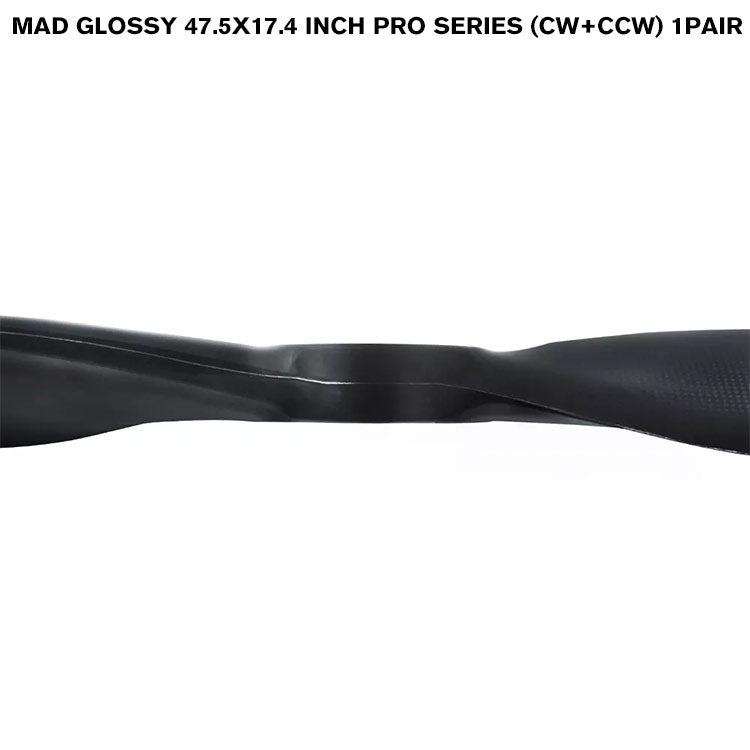 Glossy 47.5x17.4 Inch PRO SERIES (CW+CCW) 1pair