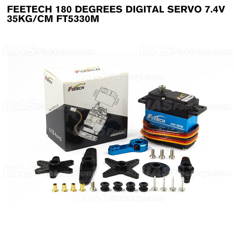 FeeTech 180 Degrees Digital Servo 7.4V 35kg/cm FT5330M