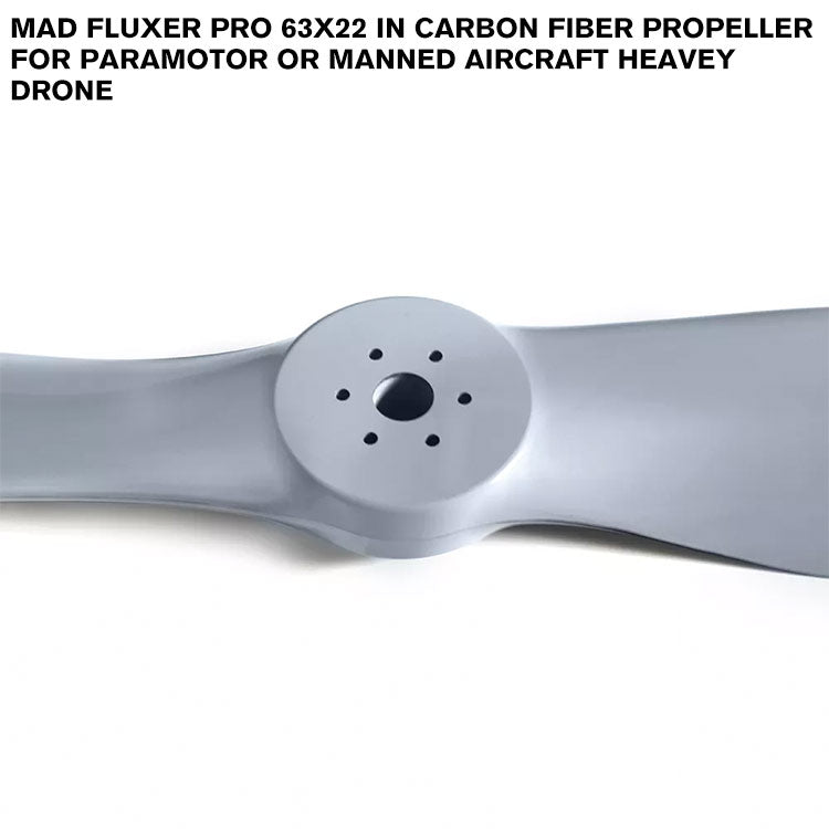 FLUXER PRO 63X22 In Carbon Fiber Propeller For Paramotor Or Manned Aircraft Heavey Drone