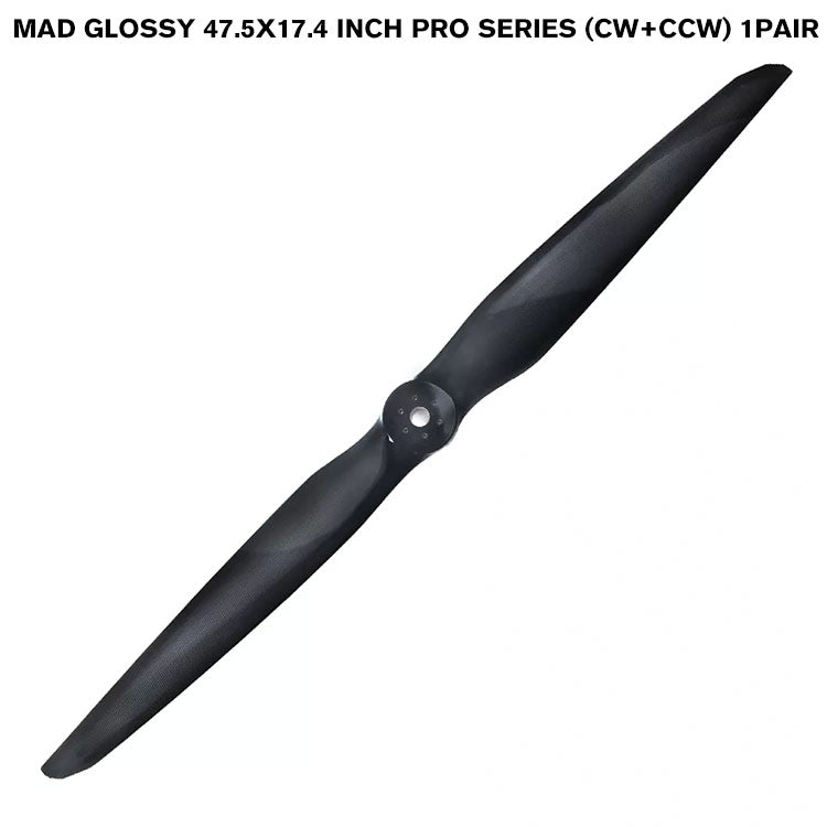 Glossy 47.5x17.4 Inch PRO SERIES (CW+CCW) 1pair