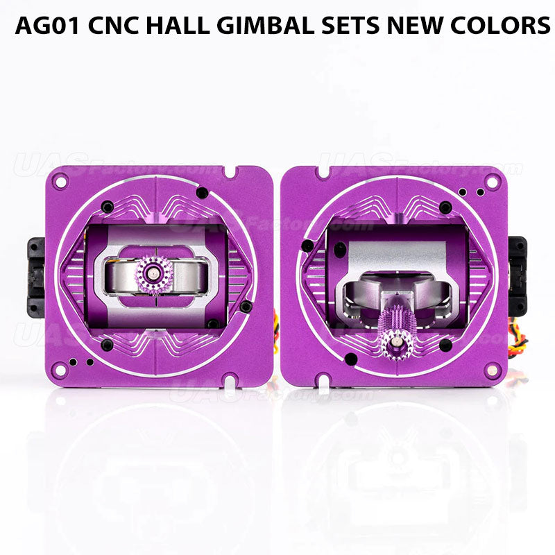 AG01 CNC Hall Gimbal Sets New Colors