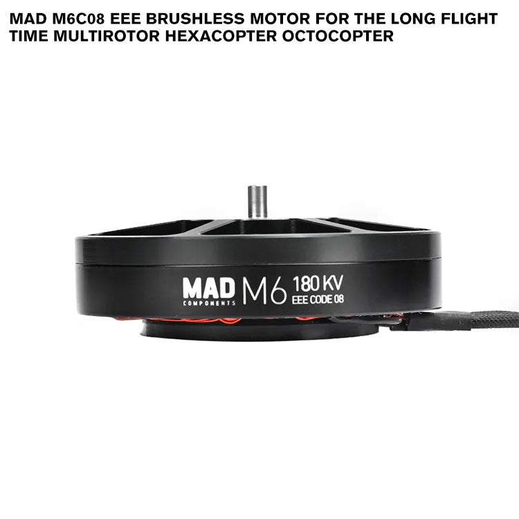 MAD M6C08 EEE Brushless Motor For The Long Flight Time Multirotor Hexacopter Octocopter