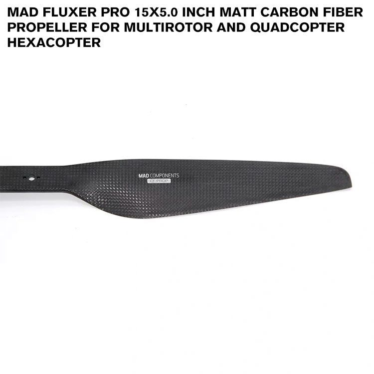 FLUXER Pro 15x5.0 Inch Matt Carbon Fiber Propeller For Multirotor And Quadcopter Hexacopter