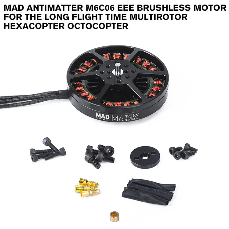 Antimatter M6C06 EEE Brushless Motor For The Long Flight Time Multirotor Hexacopter Octocopter