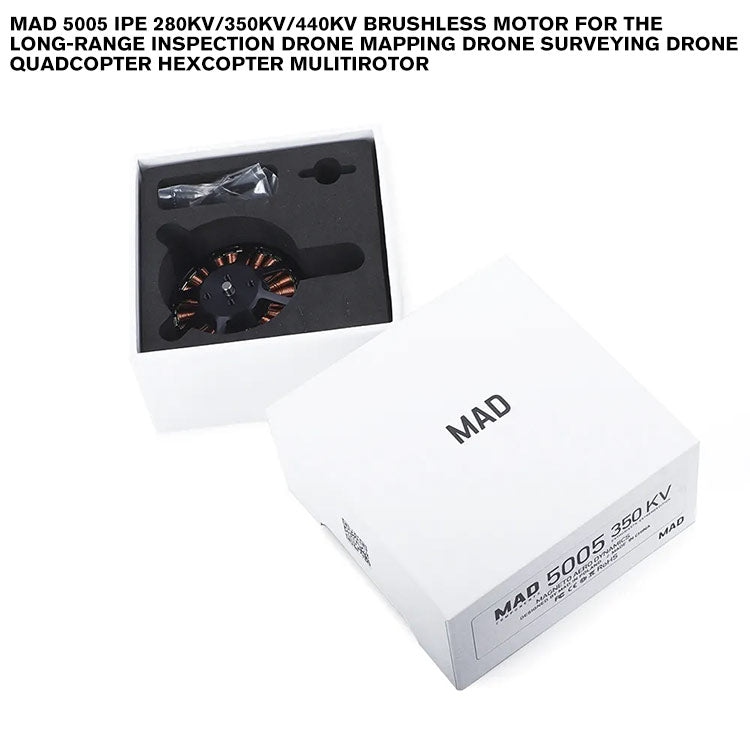 MAD 5005 EEE Brushless Motor For The Long-Range Inspection Drone Mapping Drone Surveying Drone Quadcopter Hexcopter Mulitirotor