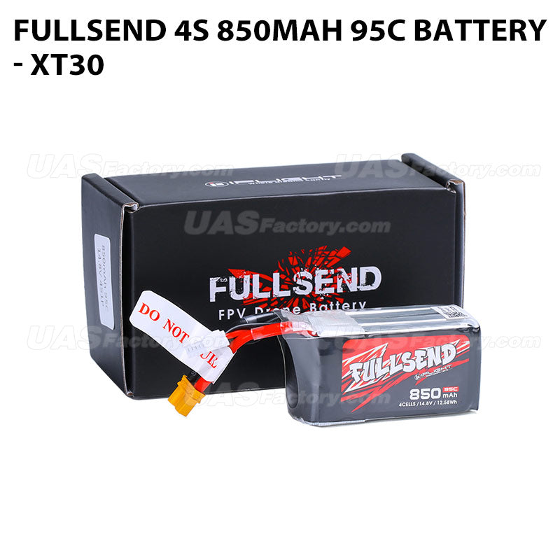 Fullsend 4S 850mAh 95C Battery- XT30