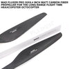 FLUXER Pro 28x8.4 Inch Matt Carbon Fiber Propeller For The Long-Range Flight Time Heaxcopoter Octocopter