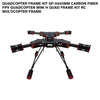 QF650 quadcopter 650mm carbon fiber frame/Kit 4-axis DIY Quadcopter RC Airplane, Helicopter