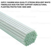 20pcs 1000mm High-Quality,Strong Resilient White Fiberglass Rod For Tent Support Agricultural Planting Protection 1mm-6mm