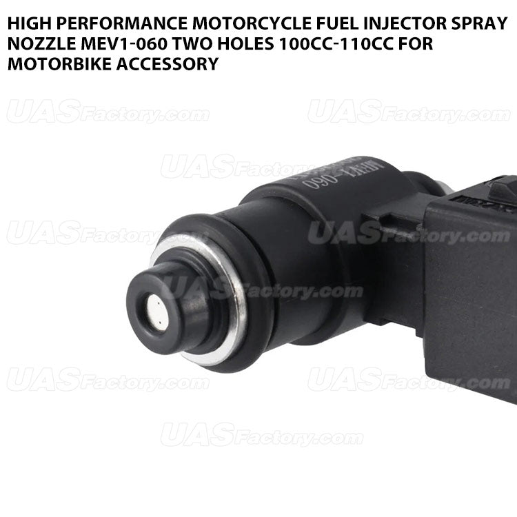 High Performance Motorcycle Fuel Injector Spray Nozzle MEV1-060 Two Holes 100CC-110CC for Motorbike Accessory