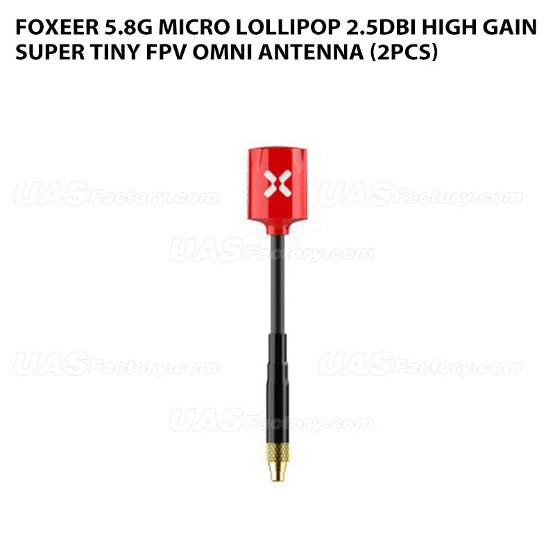 Foxeer 5.8G Micro Lollipop 2.5dBi High Gain Super Tiny FPV Omni Antenna