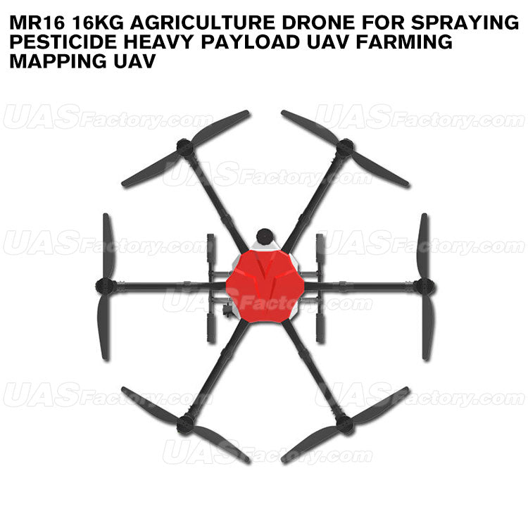 MR16 16KG agriculture drone for spraying Pesticide heavy payload uav farming mapping uav