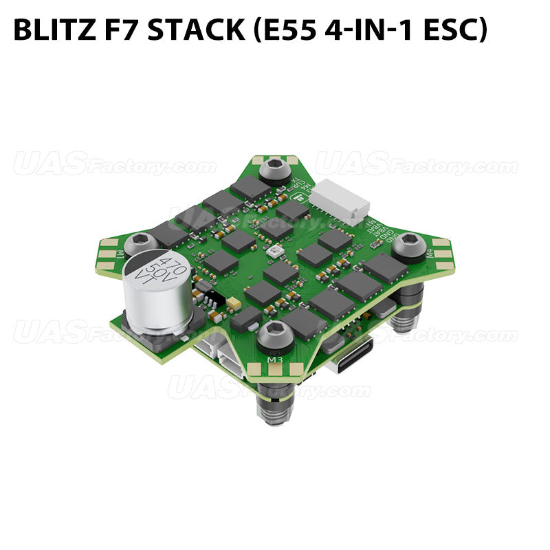 BLITZ F7 Stack (E55 4-IN-1 ESC)