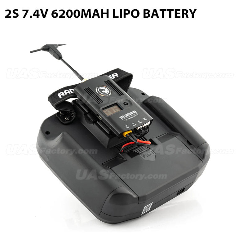 2S 7.4V 6200mAh Lipo Battery