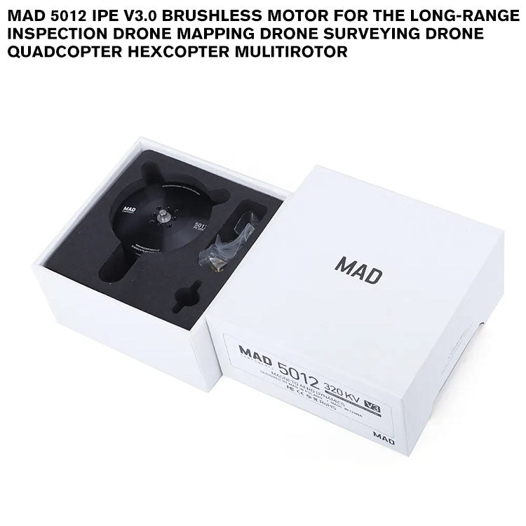 MAD 5012 IPE V3.0 Brushless Motor For The Long-Range Inspection Drone Mapping Drone Surveying Drone Quadcopter Hexcopter Mulitirotor