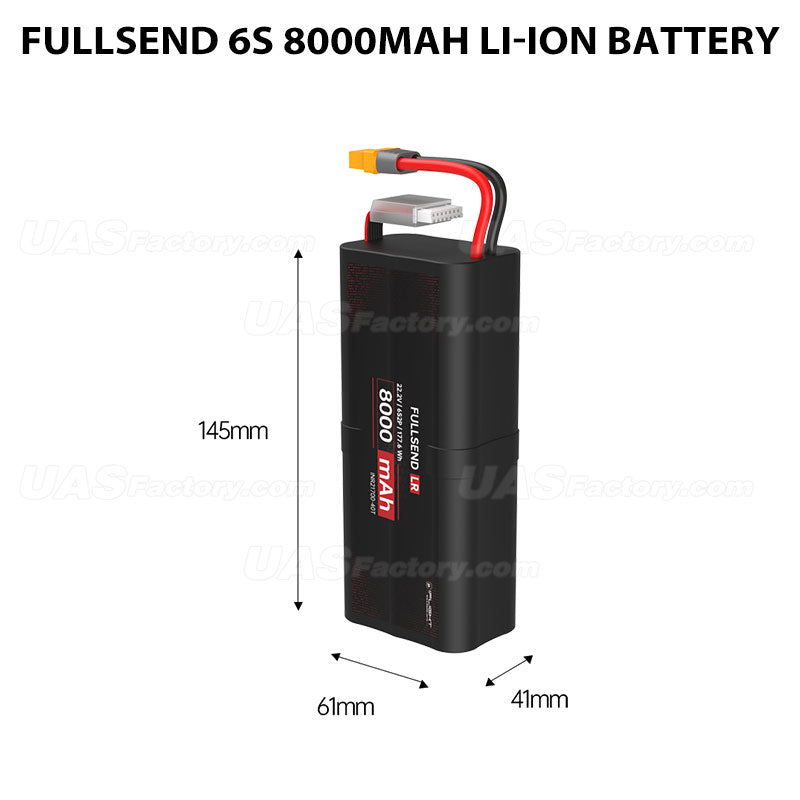 Fullsend 6S 8000mAh Li-Ion Battery