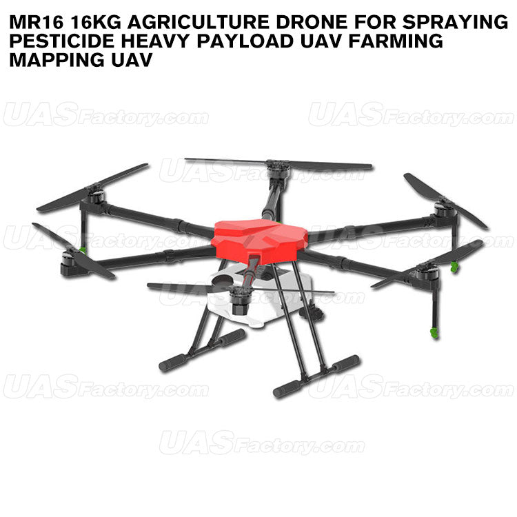 MR16 16KG agriculture drone for spraying Pesticide heavy payload uav farming mapping uav