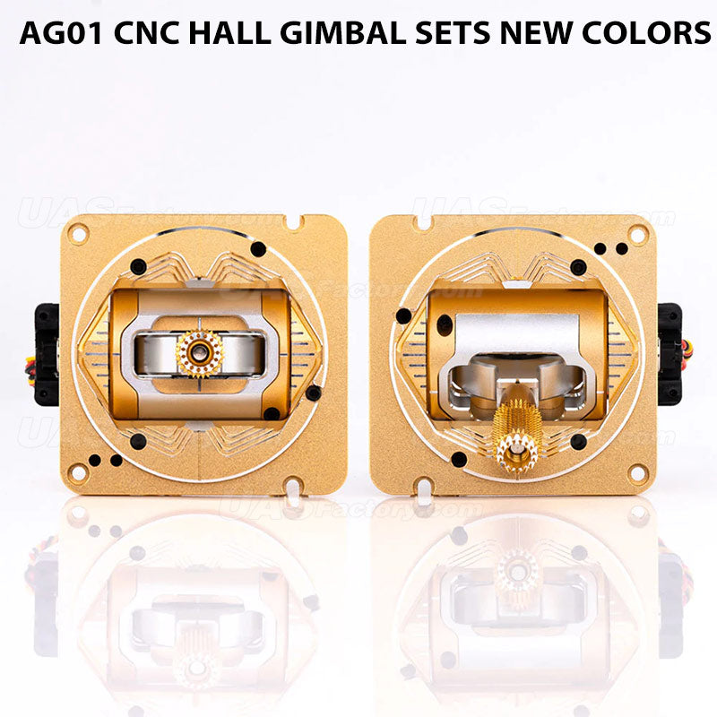 AG01 CNC Hall Gimbal Sets New Colors