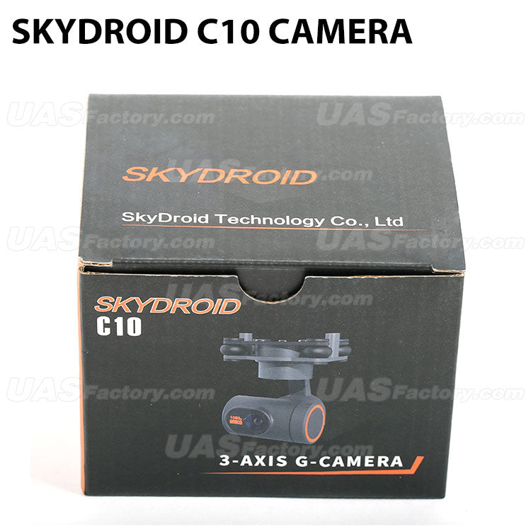 SkyDroid C10 Camera with LED/OAG/DG 1080P FPV PTZ Camera Gimbal Compatible With T12/H12/H16/H16Pro Remote Control For Multirotor