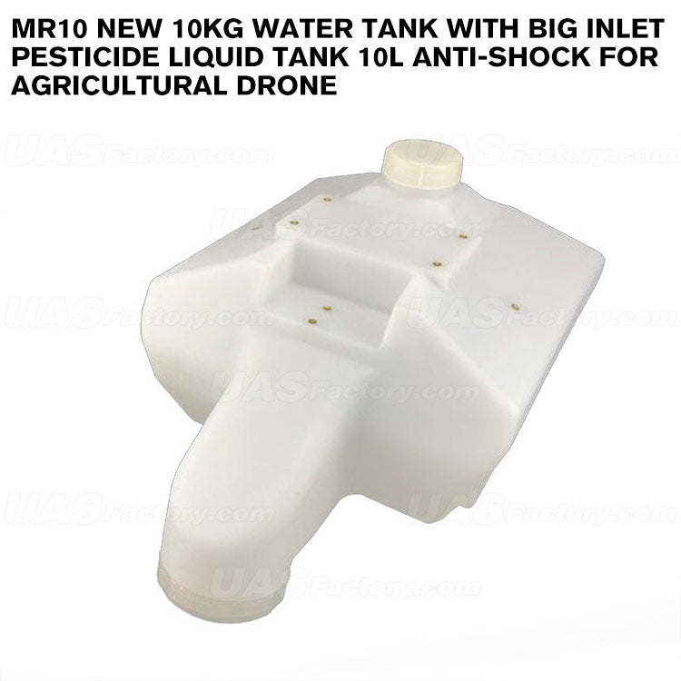 New 10KG Water Tank with Big Inlet Pesticide Liquid Tank 10L Anti-Shock For Agricultural Drone