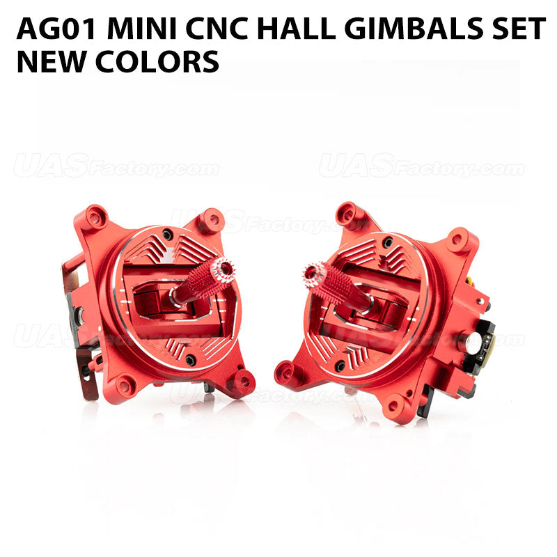 AG01 MINI CNC Hall Gimbals Set New Colors