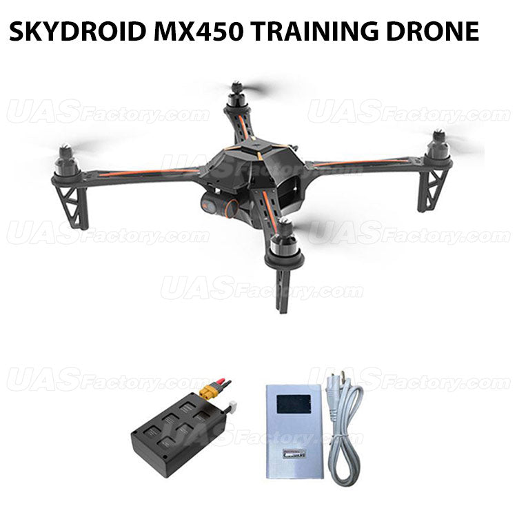 SKYDROID MX450 9 Inch 450mm Wheelbase Nylon & Fiberglass RTF FPV Racing Drone w/ 5V 5KM VTX & M8N GPS G_DCAM Simgle Gimble