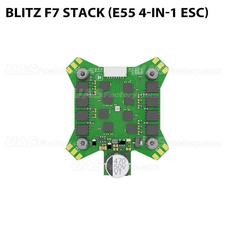 BLITZ F7 Stack (E55 4-IN-1 ESC)