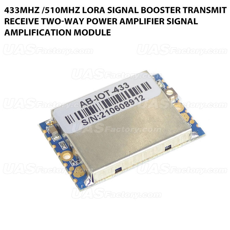 433MHz /510MHz Lora Signal Booster Transmit Receive Two-Way Power Amplifier Signal Amplification Module