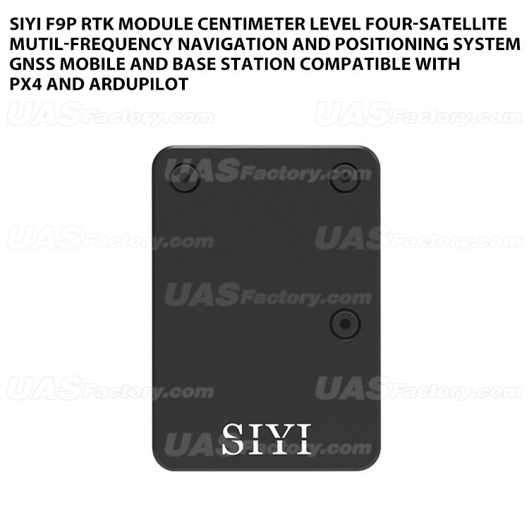 SIYI F9P RTK Module Centimeter Level Four-Satellite Mutil-Frequency Navigation and Positioning System GNSS Mobile and Base Station Compatible with PX4 and Ardupilot