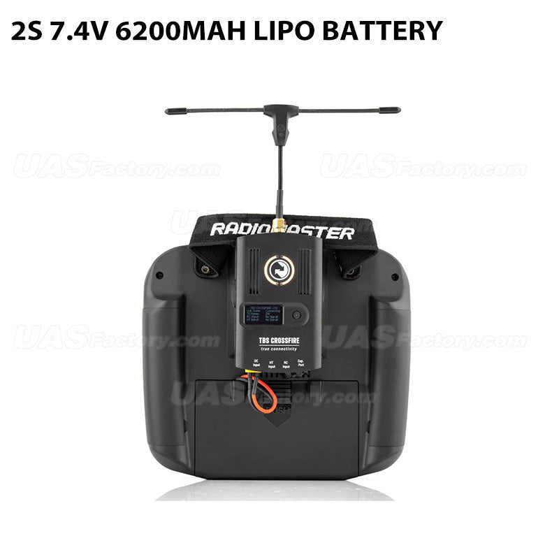 2S 7.4V 6200mAh Lipo Battery