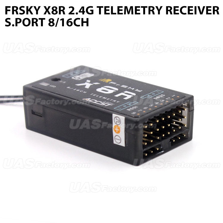 FrSky X8R 2.4G Telemetry Receiver S.Port 8/16CH