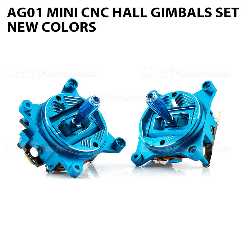 AG01 MINI CNC Hall Gimbals Set New Colors