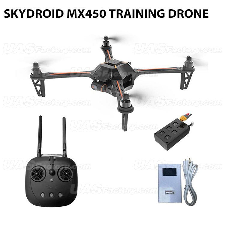 SKYDROID MX450 9 Inch 450mm Wheelbase Nylon & Fiberglass RTF FPV Racing Drone w/ 5V 5KM VTX & M8N GPS G_DCAM Simgle Gimble