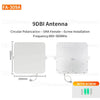 860-960Mhz Gain 9dBi Circular Polarization Passive IP67 Waterproof ABS External Outdoor UHF RFID Antenna for Reader