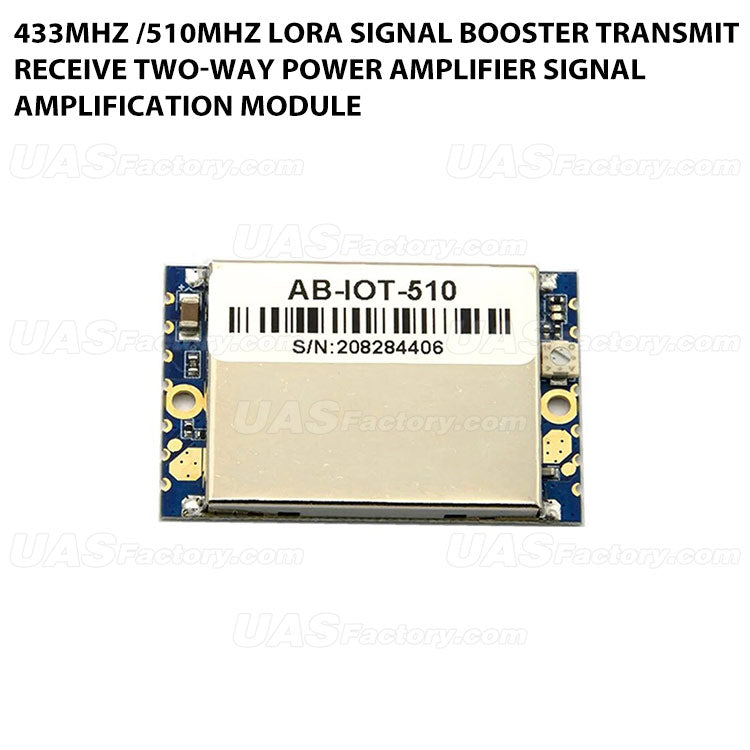 433MHz /510MHz Lora Signal Booster Transmit Receive Two-Way Power Amplifier Signal Amplification Module