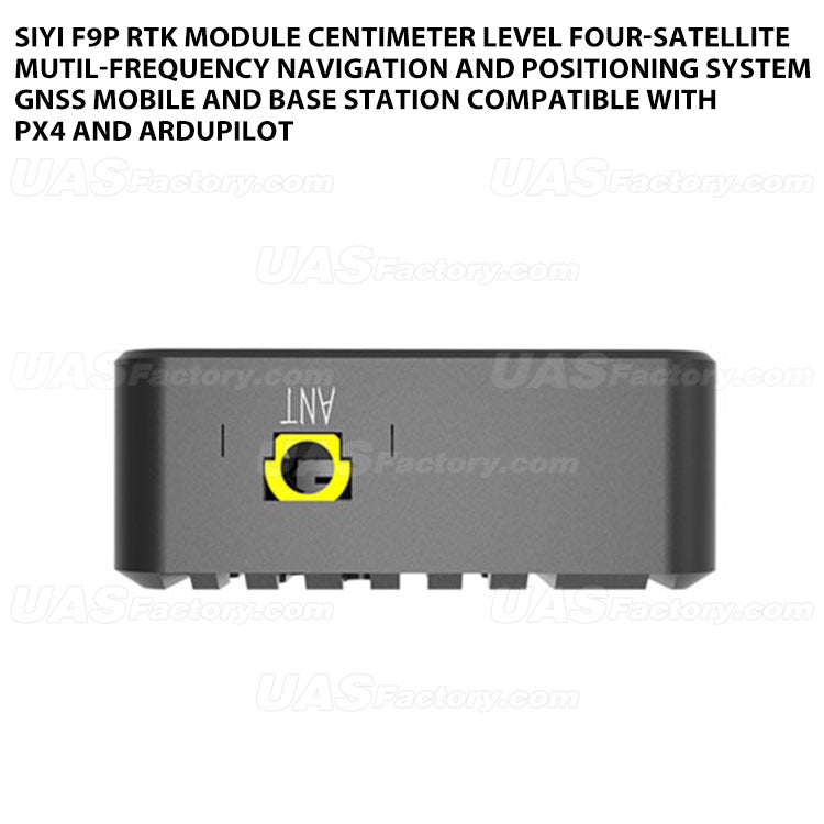 SIYI F9P RTK Module Centimeter Level Four-Satellite Mutil-Frequency Navigation and Positioning System GNSS Mobile and Base Station Compatible with PX4 and Ardupilot