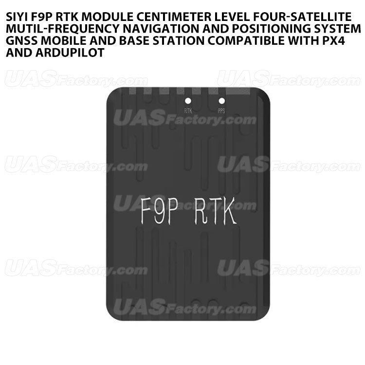 SIYI F9P RTK Module Centimeter Level Four-Satellite Mutil-Frequency Navigation and Positioning System GNSS Mobile and Base Station Compatible with PX4 and Ardupilot