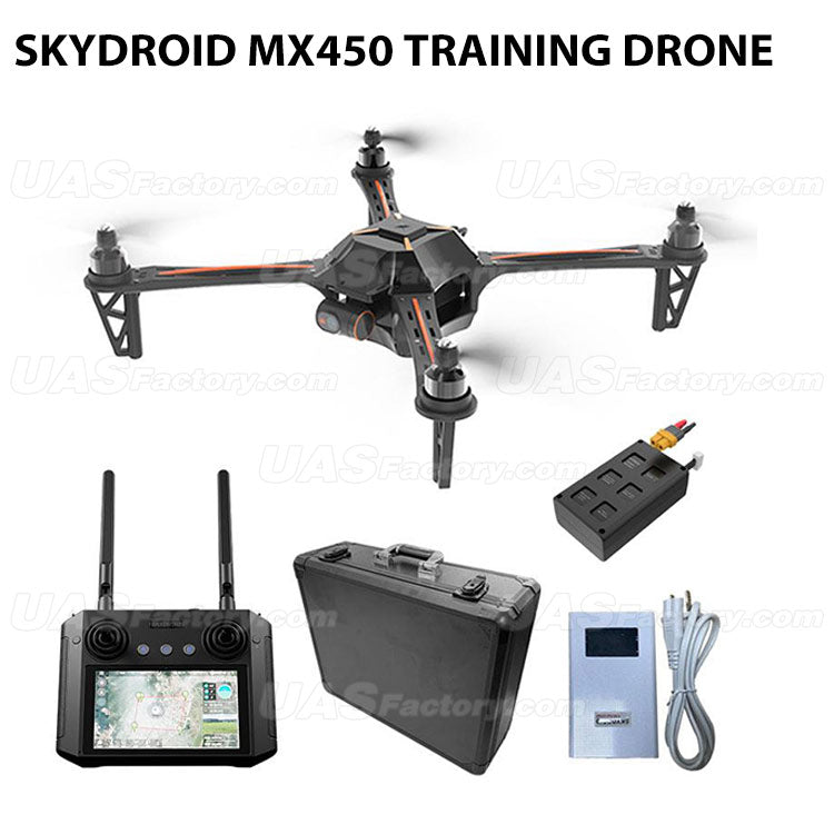 SKYDROID MX450 9 Inch 450mm Wheelbase Nylon & Fiberglass RTF FPV Racing Drone w/ 5V 5KM VTX & M8N GPS G_DCAM Simgle Gimble