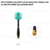 2pcs Foxeer Lollipop 4 Plus Kualitas Tinggi 5.8G 2,6 DBi FPV Omni LDS Antena RHCP