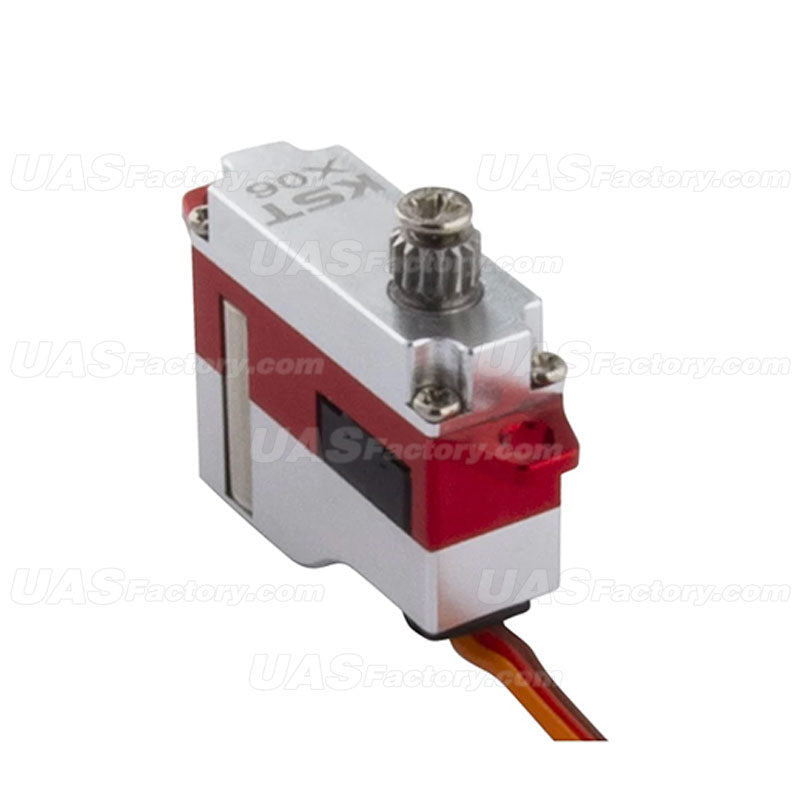 X06 V6.0 HV Digital Metal Gear Micro Servo 1.8kg.cm 0.07sec for RC Gliders