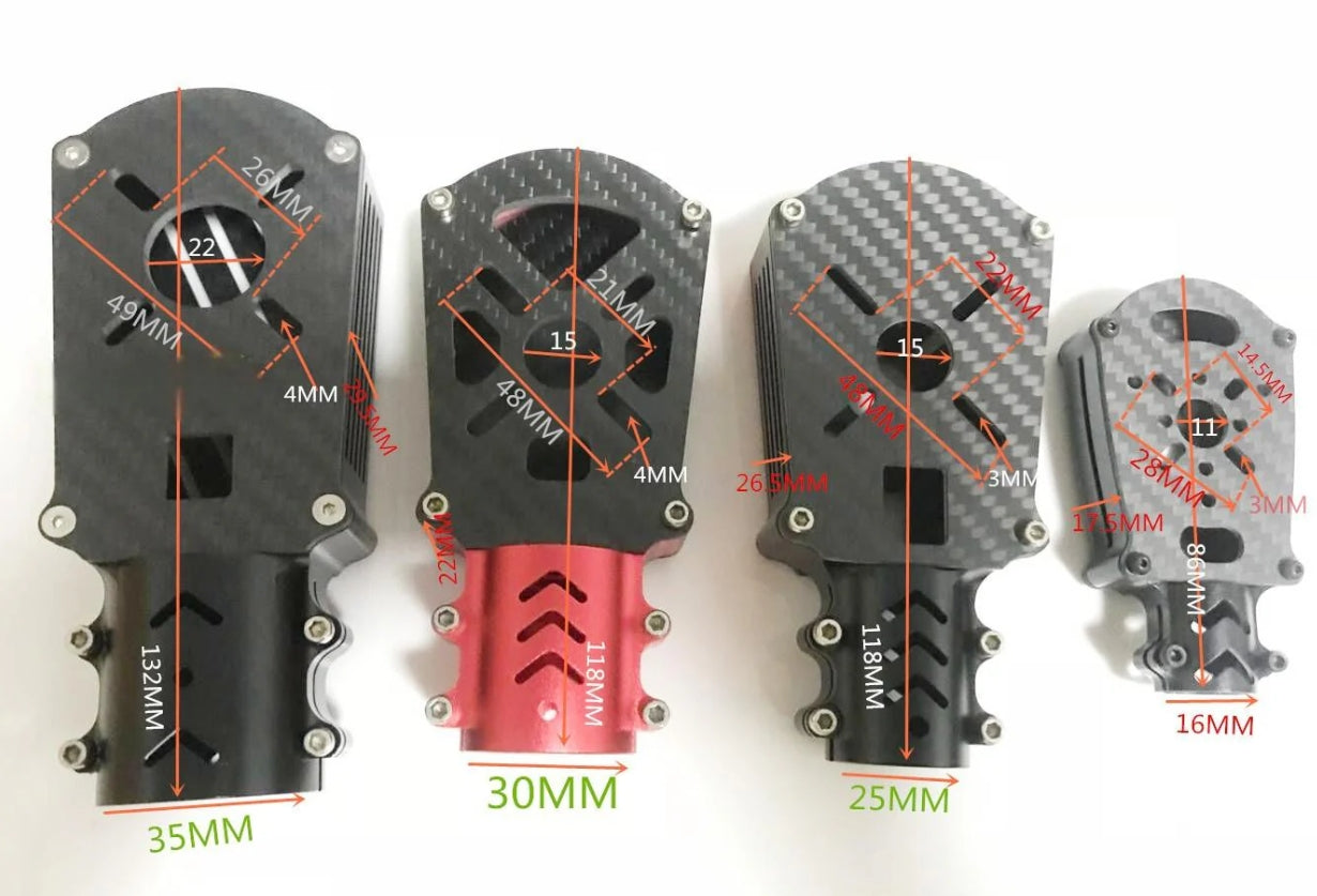 Drone accessories for agricultural crop protection/aerial photography CNC aluminum alloy motor/motor seat 16 25 30 35mm
