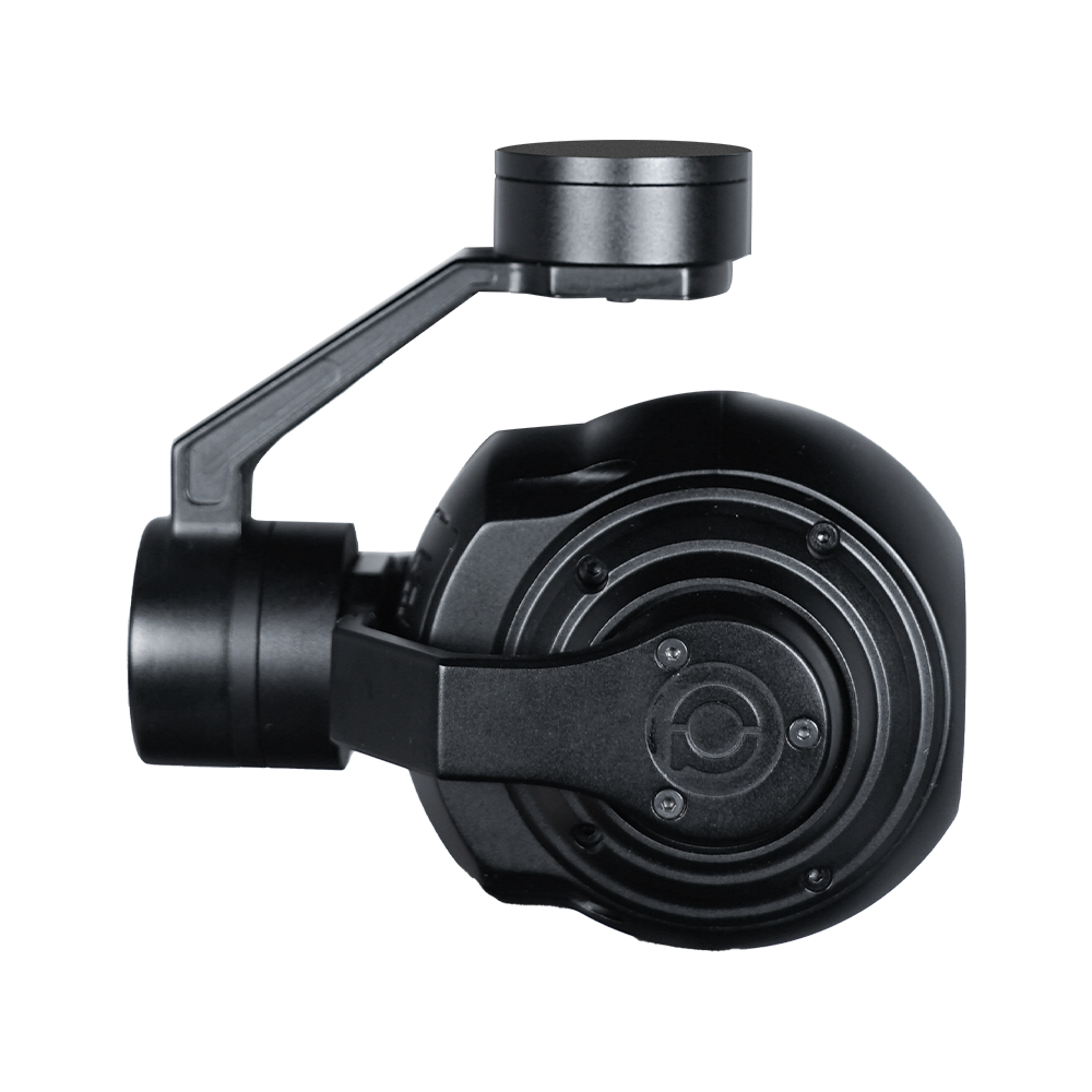 Q10N-rotor craft gimbal 3 axis drone camera IP output Q10N with unlimited yaw rotation and 10x optical zoom