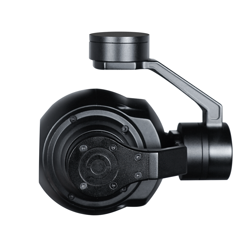 Q10N-rotor craft gimbal 3 axis drone camera IP output Q10N with unlimited yaw rotation and 10x optical zoom