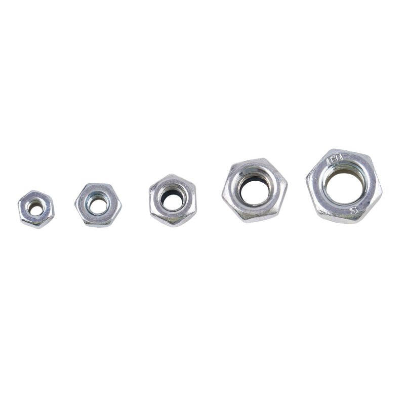 10PCS M2 M2.5 M3 M4 M5 Hexagon Common Nut Steel Matching Screw Stainless Steel Hex Nuts