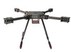 Lji ZD550 550mm Carbon fiber Drone Quadcopter Frame RC FPV Quad with Carbon Fiber Landing Skid （20mm tube）