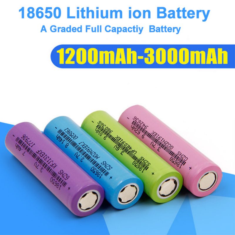 A Grade 1200Mah 2000Mah 3500Mah 3.7V 7.4V 11.1V 14.8V Customized Plug 18650 Ion Lithium Battery Pack