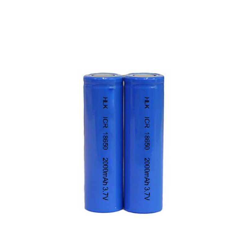 Real Capacity 2000Mah 3.7V Icr 18650 Lithium-Ion Li- Ion 18650 Battery